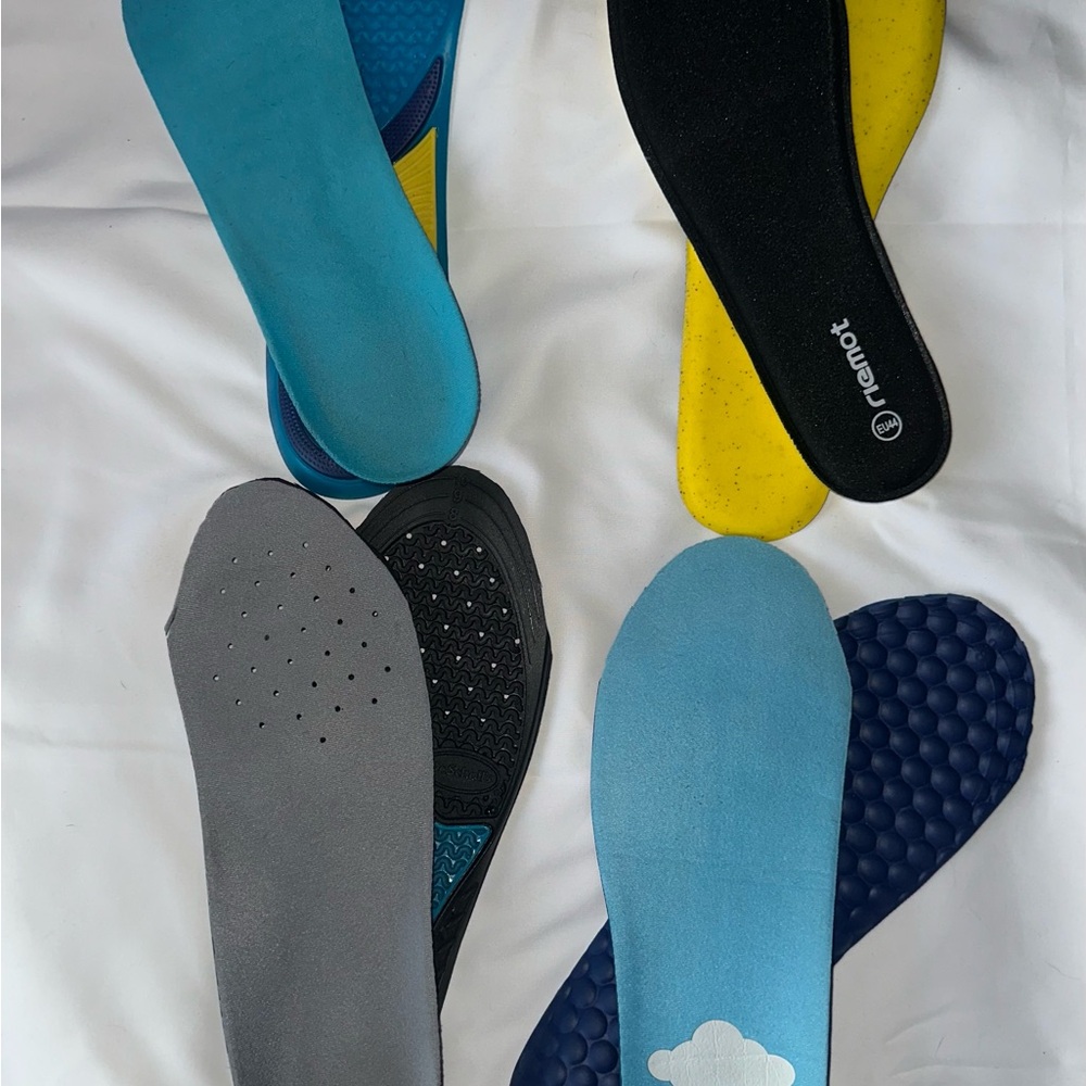Mix of Dr Scholl’s / Riemot Shoe Inserts / Soles Fits U.S. Men’s Size 8-11.